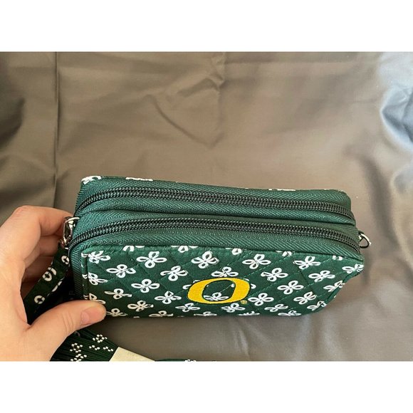NWT Vera Bradley Collegiate RFID All in One Crossbody Bag - Oregon - Picture 3 of 6